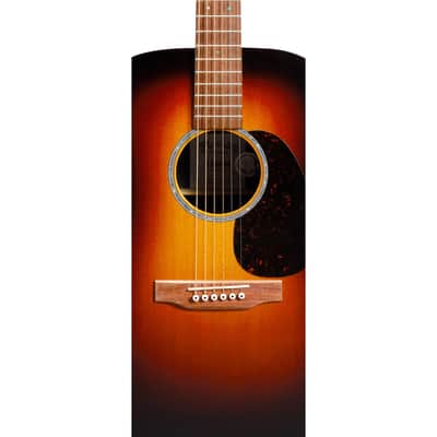 Martin D-X2E Brazilian Rosewood Dreadnought Acoustic Electric - Ziricote Burst image 2