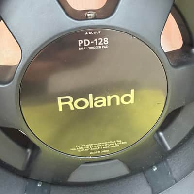 Roland PD-128-BC V-Pad 12" Dual Trigger Mesh Drum Pad 2010s - Black Chrome image 4