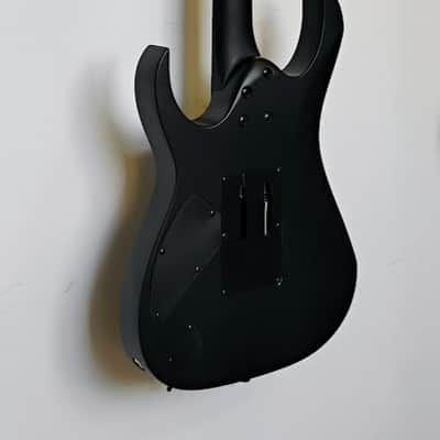 Ibanez RGRB620-BKF - Iron Label Series - Electric Guitar - 2025 - Floyd Rose - Black Hardware - Black Flat image 18