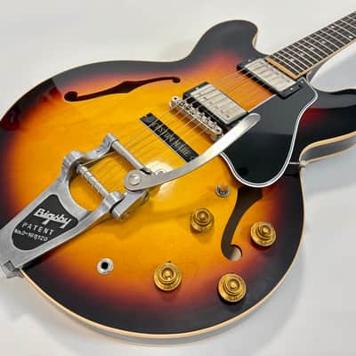 Gibson ES-335 Reissue 1959 Custom Shop 2023 Vintage Sunburst VOS image 4