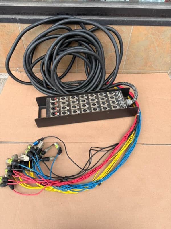 ProCo Helix Standard 50 Foot Professional Multichannel Audio Cable System Snake 24x4 image 1