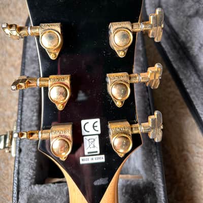D'Angelico Excel EXL-1 Hollow Body Archtop with Rosewood Fretboard 2010s - Natural-Tint image 14