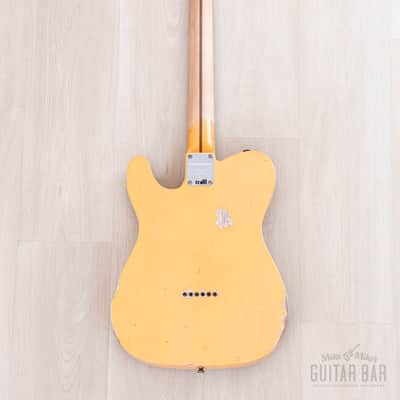 Fender Custom Shop Limited '51 Telecaster HS Blackguard Relic w/ Humbucker, Faded Butterscotch image 3