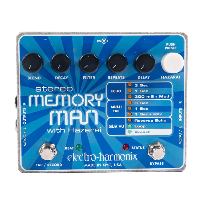 Electro-Harmonix - Stereo Memory Man Harazai Pedal - USED image 1