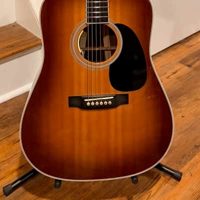 2014 Martin Standard Series D-35 Ambertone with pickup & case image 1