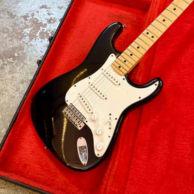 Fernandes Burny Custom Strat c 1970’s blackie original vintage mij Stratocaster japan matsumoku image 5