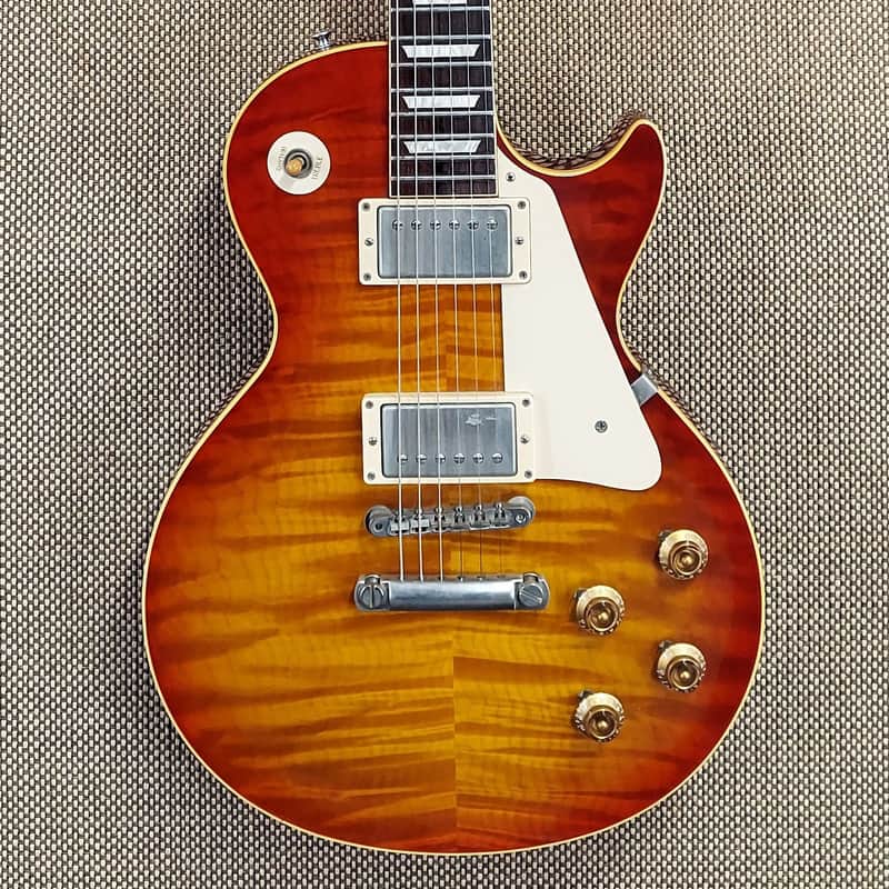 2002 Gibson ’59 Reissue Les Paul COA Included Monster Top! (228) image 1