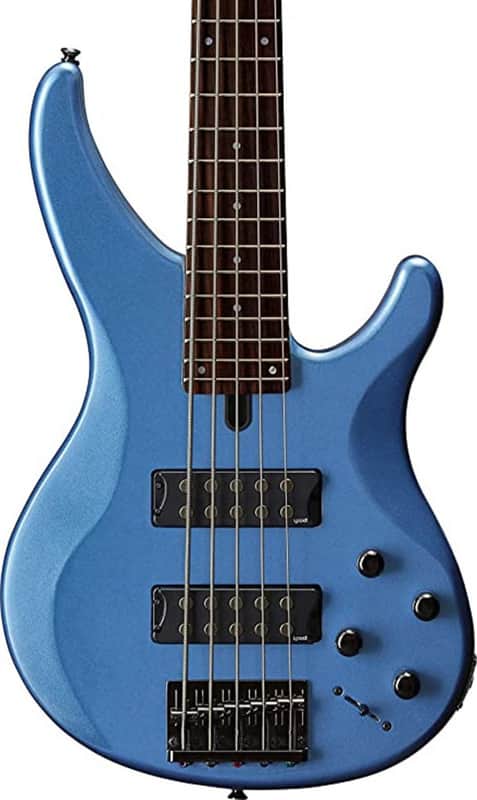 Yamaha TRBX305 5-String Bass Guitar, Rosewood Fingerboard, Factory Blue image 1