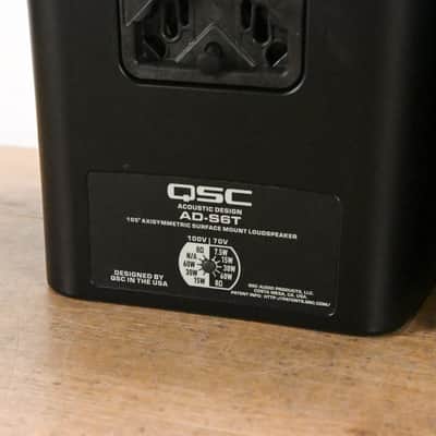 QSC AD-S6T AcousticDesign Series 6.5" 2-Way 150W Loudspeaker (PAIR) CG015C2 image 10