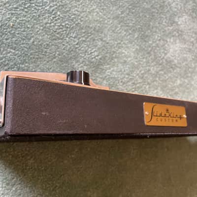 Jackson SlideKing LS Lap Steel with a 3 strings palm bending lever - Natural, no legs, felt fabric on the back side image 24