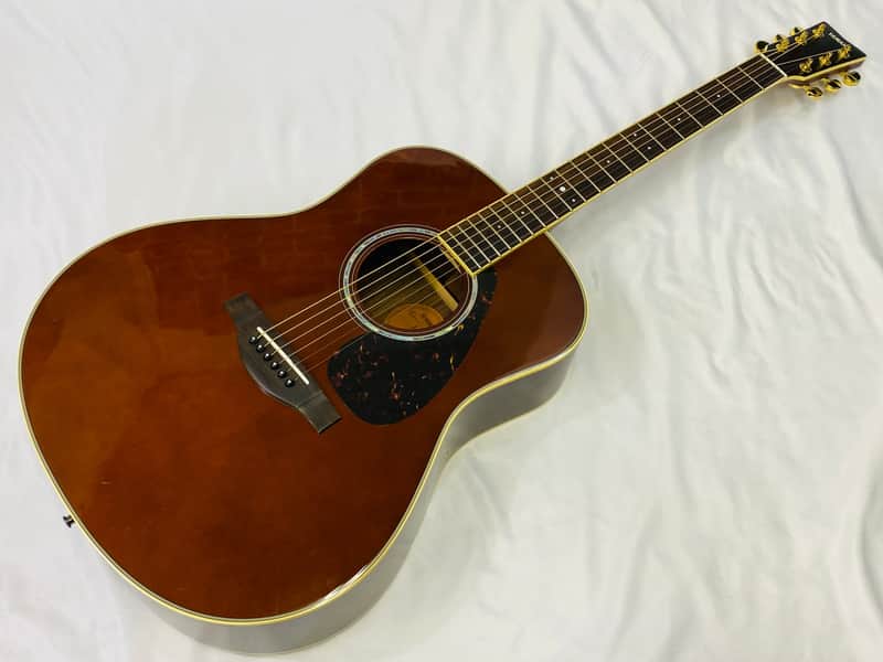YAMAHA LL6 ARE Dark Tint (DT) electric acoustic guitar image 1