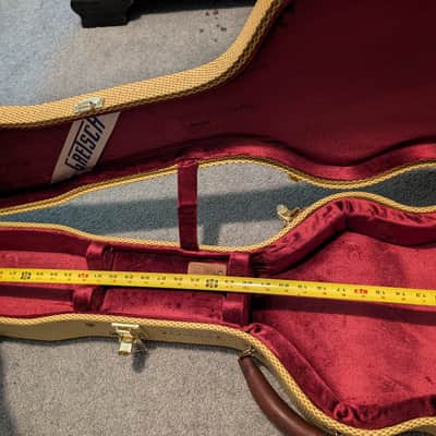 Gretsch Tweed Hardshell Case for 6120 / Nashville / Hollow Body Guitar - Made by FSK w/ Key Gretsch Tweed Hardshell Case for 6120 / Nashville / Hollow Body Guitar - Made in USA w/ Key image 11