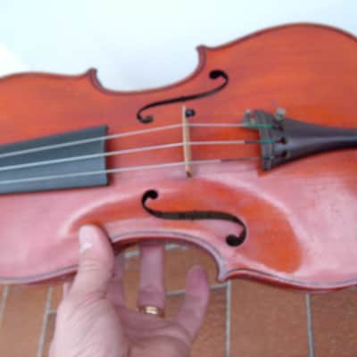 Breton Mirecourt Violino 3/4 da studio 1887 Noce image 14