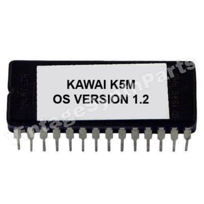 Kawai K5m version 1.2 firmware Latest OS Update Upgarde EPROM Vintage Synth Rom Chip