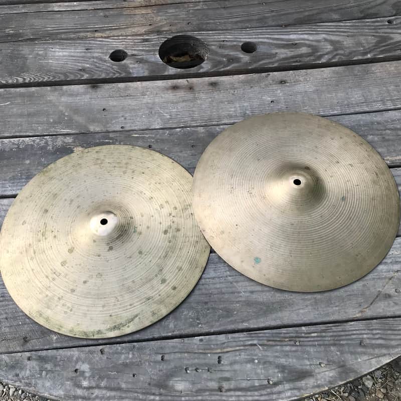 Zildjian 15” Hats New Beats (Vintage) image 1