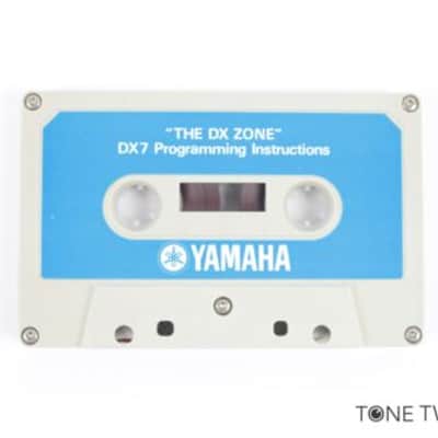 Yamaha The DX Zone DX7 DX9 Programming Instructions Tape VINTAGE SYNTH DEALER 1 image 1