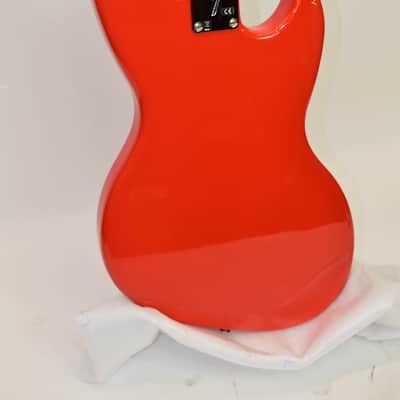 2022 Fender Kurt Cobain Jag-Stang Left-Hand Electric Guitar, Rosewood Fingerboard, Fiesta Red w/ Bag image 8