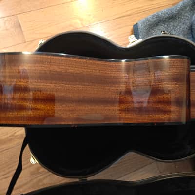 Takamine EF740FS-TT Thermal Top Acoustic Electric Guitar With HardcaseTop Series OM Cutaway Acoustic/Electric Guitar 2010s - Natural Gloss image 8