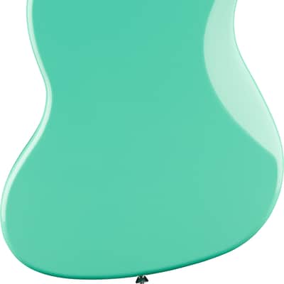 Squier Paranormal Baritone Jazzmaster HH Electric Guitar - Sea Foam Green image 4
