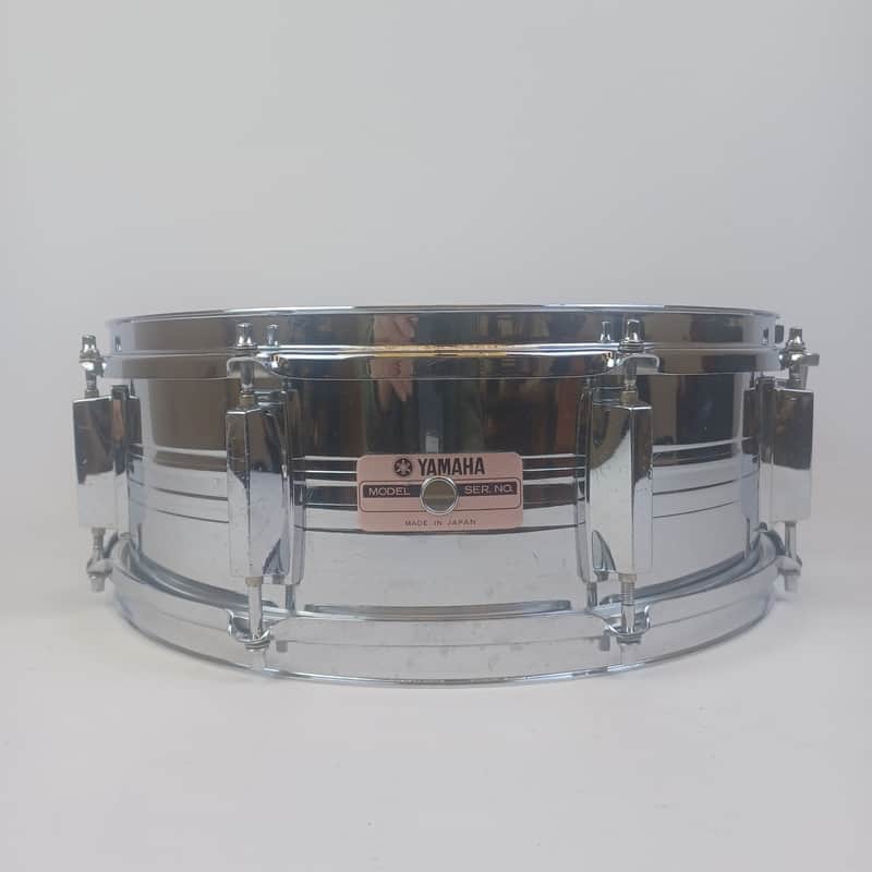 Yamaha SD550MA 5x14" Snare Drum Steel Shell Chrome Triple-Flange Rim 8-Lug Japan image 1