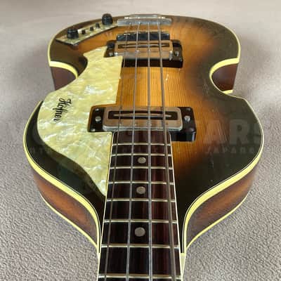 HOFNER 500/1 - 1973-4 w/HARD CASE - ORIGINAL VINTAGE VIOLIN BASS image 10