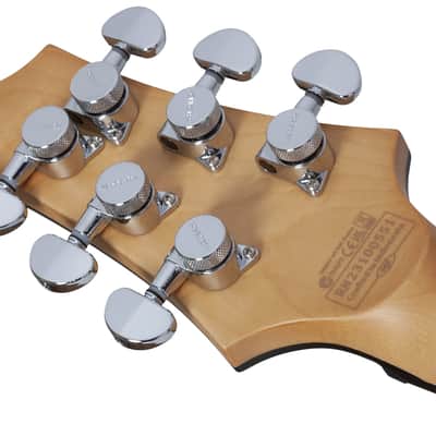 Schecter Omen Extreme-II guitar in Gold Rush image 14
