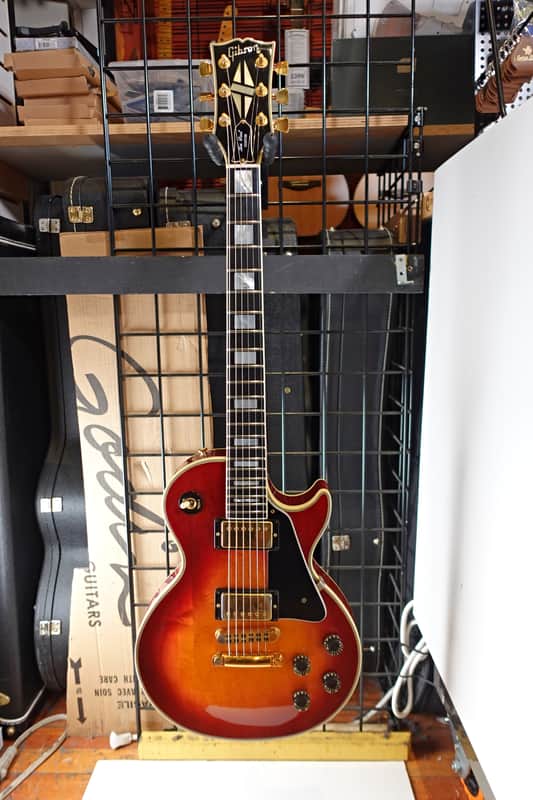 Gibson Les Paul Custom 1983 - Cherry Sunburst w/ Original Gen II Chainsaw Case image 1