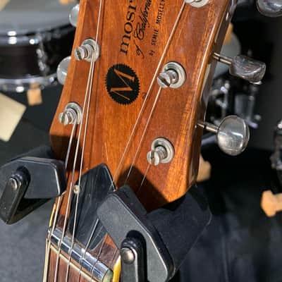 *USA MADE* 1970's Mosrite Stereo 350 6-String Electric Guitar in Mahogony Finish w/ Case (Rm4) image 4