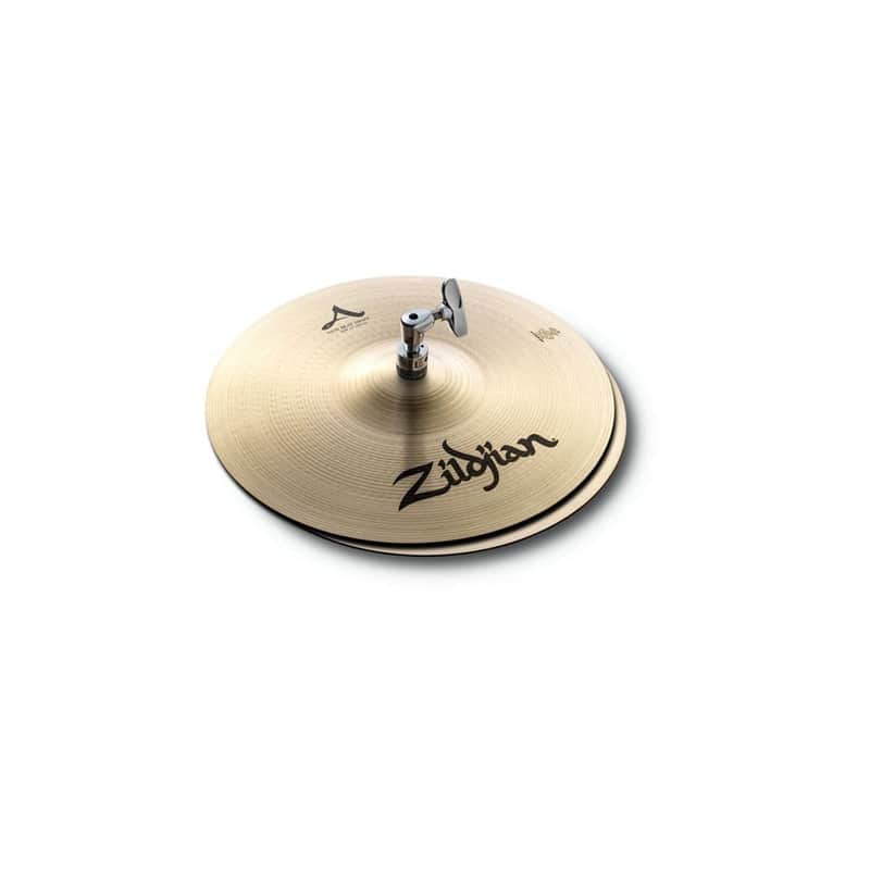 Zildjian 12 inch A Zildjian New Beat Hi-hat Cymbals NEW image 1