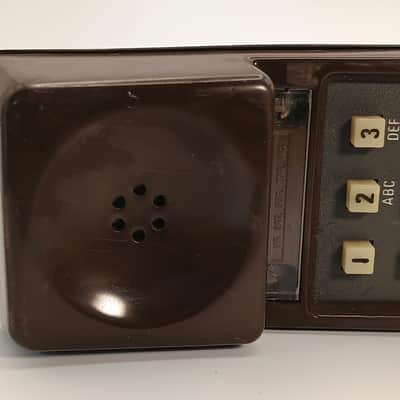 Custom Lo-Fi Telephone Microphone - Northern Electric Contempra 1970’s Handset - Brown image 5