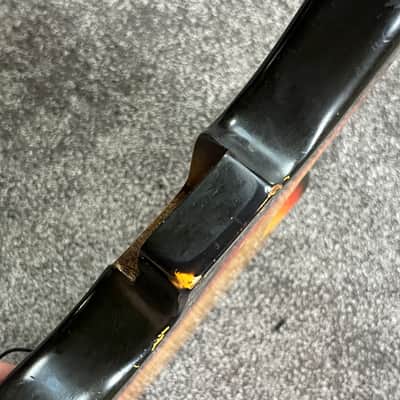 1966 Fender Jazzmaster guitar body sunburst image 7