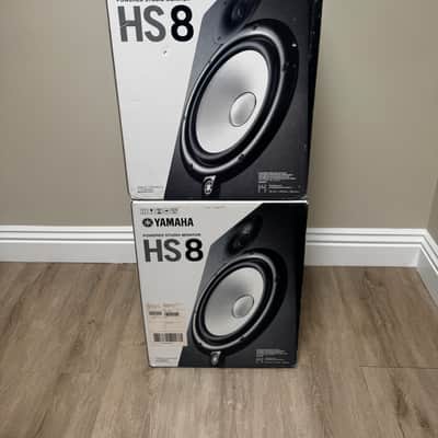 Yamaha HS8 Powered Studio Monitor - Pair - Excellent Condition - Original Boxes image 3