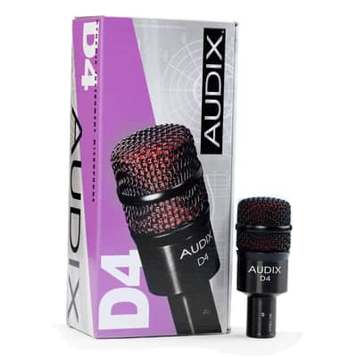 Audix D4 Dynamic Drum & Instrument Microphone image 8