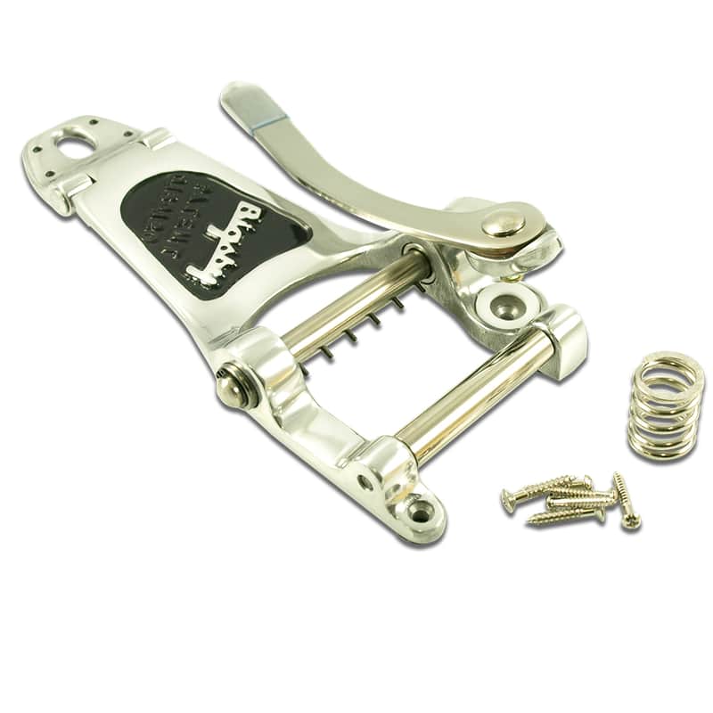 Bigsby B7 Tailpiece Left Hand Chrome image 1