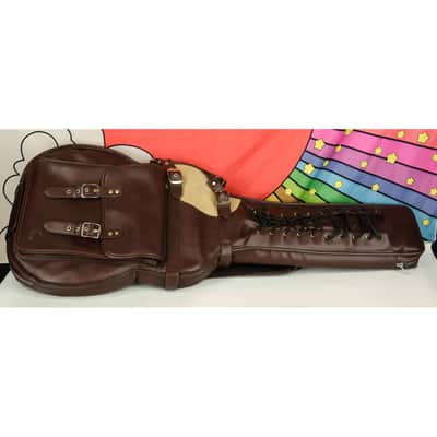 Used GSM Vinyl Electric Guitar Gig Bag, Fake Leather image 6