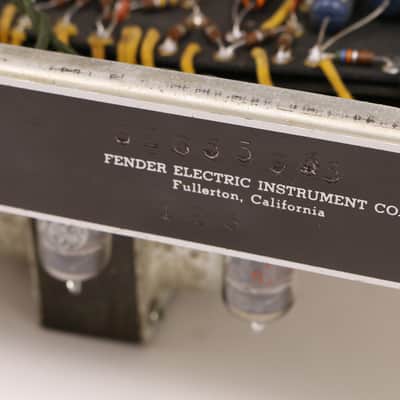 1960 Fender Brownface Bandmaster Combo image 19