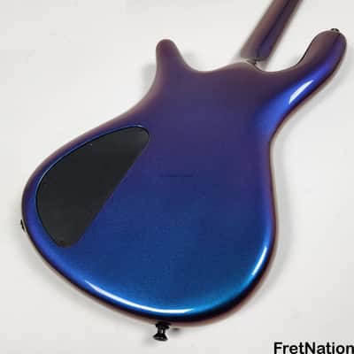 Spector USA NS-2 4-String Bass 1.5" Blue-Purple Colorshift Finish EMG PJX 9v HAZ 8.78lbs NS2 #1527 image 16