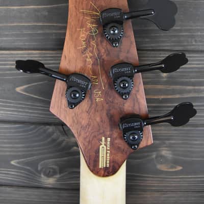 MTD Saratoga 5 f 2015 Kingston USA 5 string Bass w MTD case & papers Tobias - Video Demo image 9