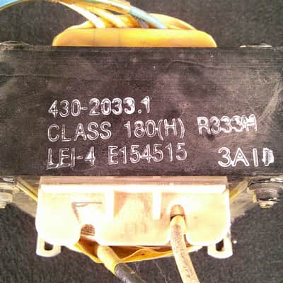 APC 430-2033 Class 180 R333H Power Transformer image 2