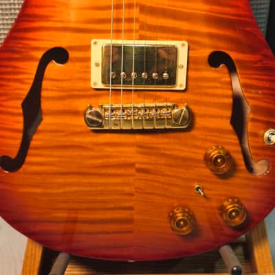 PRS Hollowbody II 2003 Dark Cherry Sunburst for sale or Trade image 7