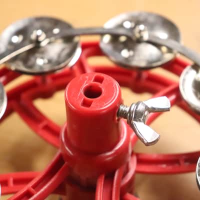 Latin Percussion LP193 Click Hi-Hat Tambourine w/ Steel Jingles image 5