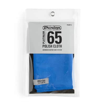 Dunlop P65MF12 Platinum 65 Suede Microfiber Cloth