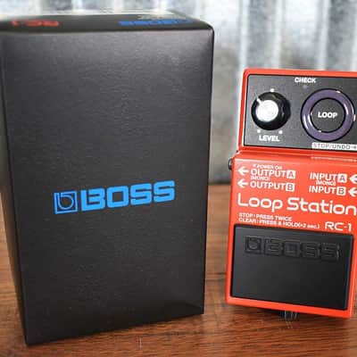 Boss RC-1 Looper (with FS-5U footswitch) | Reverb