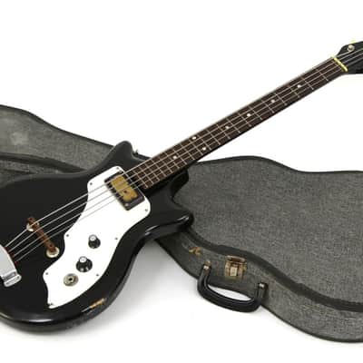 1960's Supro Pocket Bass Black image 2
