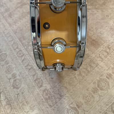 DW/Craviotto DW / Craviotto 14x5.5" Handcrafted Solid-Shell Maple Snare Drum (2003) – Green Badge Era #000803 2003 - Natural image 3
