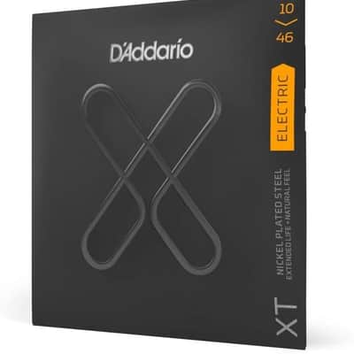 D'Addario XT Nickel Plated Steel Electric Guitar Strings, Regular Light (10-46) image 2