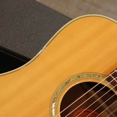 1998 Gibson CL-35 Deluxe Acoustic Guitar Antique Natural + OHSC image 3
