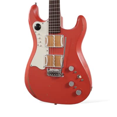 Fiam Mirari 2023 Tahitian Coral over Gold. By past Ronin Guitars luthier Izzy Lugo. NEW (Authorized Dealer) image 6