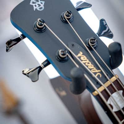 Spector Euro 4 LX Bass Guitar Black & Blue image 7