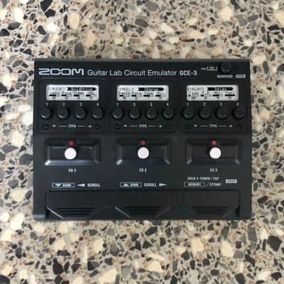 Zoom GCE-3 Guitar Lab Circuit Emulator USB Audio Interface 2019 - Present - Black image 1